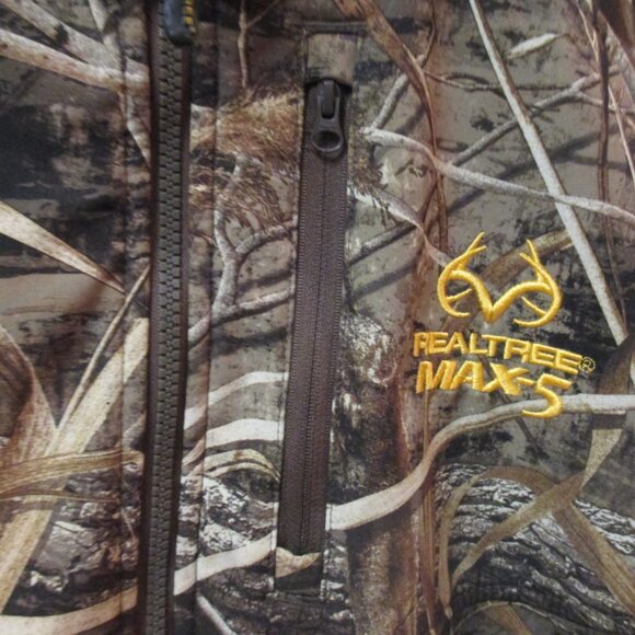Realtree Max 5 men’s Camo Bird Hunting Jacket Realtree Sixe XL  46=48 - Picture 4 of 15
